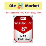 3.5” INTERNAL HDD WD 8TB RED PRO