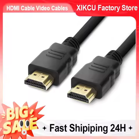 HDMI-Compatible Cable Video Cables Gold Plated 1.4 4K 1080P 3D Cable for HDTV Splitter Switcher HDMI