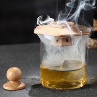 New Style Smoker Wooden Bartending Cocktail Whiskey Smoker Set