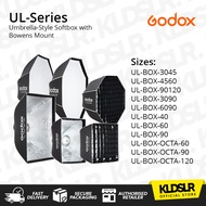 Godox UL-Series 30x45cm 45x60cm 60x90cm 90x120cm 30x90cm Umbreall Qick Release Softbox (Bowen Mount)