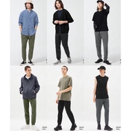 (Grade A) Men's long jogger pants / GU men dry stretch jogger pants