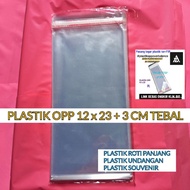 OPP Plastic 12 x 23 cm Long Bread SEAL - Opp Plastic 12x23 cm Thick