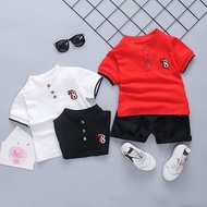 T-SHIRT SET short sleeve COLLAR SHIRT 78 FOR KIDS