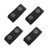 muhoaps Belt Keepers Belt Retainers 4pcs Belt Holder Retainer Double Snap Durable Lightweight Utilit