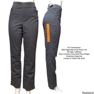 Gloria Vanderbilt Avery Straight Leg Pants for Women Gray 16