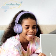 MALCOLM Children's Hearing Earbud, ABS Wireless Wireless Kids Headphones, Stereo Wireless Headset Over Ear Luminous RGB Bluetooth Over-Ear Earphones MP3 Headphones