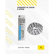Shimano IG Chain 8-Speed/ Bicycle Chain Sports 8-Speed Bicycle Chain/ MTB, Folding, roadbike