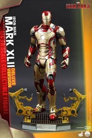 全新啡盒未開封 Hottoys 1:4 Mark 42 Mark XLII Deluxe 豪華版 QS008 Ironman 鐵甲奇俠 Marvel Hot Toys Iron Man Endgame