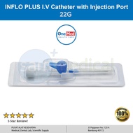 One Med Inflo Plus IV Catheter 22G / 5pcs