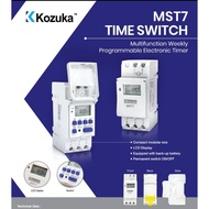 KOZUKA MST7 TIME SWITCH MULTI FUNCTION WEEKLY PROGRAMMABLE ELECTRONIC DIGITAL TIMER