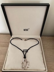 Mont blanc萬寶龍純銀項鍊