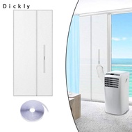 Dickly Screen Door Seal for Portable Air Easy to Install 87.7'' x 35.4'' with Zip and