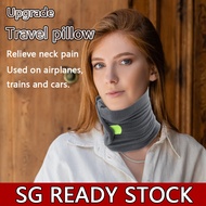 [SG Stock] Airplane Car Neck Pillow Travel Comfy Sleep Orthopedic Neck Pillow for Neck Pain V C Shap