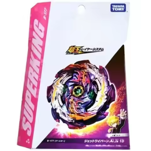 Takara Tomy Bey B-177 Jet Wyvern Around Js 1D BLADE CARD GAME