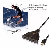 xon kabel hdmi 3in1 switcher switch cabang 3 port splitt kiygpe 6608pq