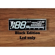 Honda CLICK v2 / v3 BLACK and WHITE Lcd only ( black edition )