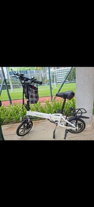 Vooka 白色摺合單車 摺疊單車$