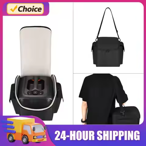 Waterproof Speaker Case Adjustable Shoulder Strap Speaker Storage Handbags Portable Protection for J