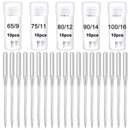 50Pcs Household Sewing Machine Needle Sharp Universal Regular Point For Singer Brother Sewing Machine Accessories