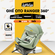 Ghế Ô Tô Jovikids Ranger xoay 360 - i-size R129 + Isofix (cho bé cao 40 - 150 cm)