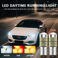 2PCS For VW Sharan 7N 2010 2011 2012 2013 2014 2015 2016 2017 2018 LED Daytime Running Light DRL Bul