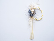 白金雅韻注連繩_新年祈福掛飾/新年禮物/日式注連繩/開運祈福