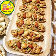 Bánh thuyền mix hạt dinh dưỡng - Granola thuyền - rong biển kẹp hạt- 500GR