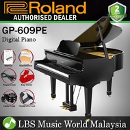 Roland GP609 88 Keys Digital Grand Piano with PHA-50 Key Polish Ebony (GP690PE GP 609)