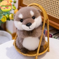 Zhongyanxi Cute Lazy Otter Animal Plush Sleeping Doll Children's Birthday Gift Otter Animal Plush SG