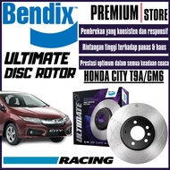 Original Bendix Ultimate+ Front Set Disc Rotor - Honda City T9A/GM6 1.5L 2013 BR9533 ULT+