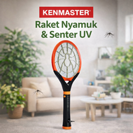Kenmaster Raket Nyamuk & Senter Rechargeable KM 089