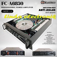 power amplifer firstclass fc a6850 fca 6850 fca6850 1400w x 4 original