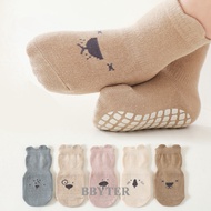 BBYTER 0-5Yrs Kids Trampoline Socks Baby Soft Cotton Anti Slip Sock Girls Boy Floor Socks