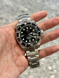 Top Version! Seiko Mod 黑水鬼 精鋼機械手錶