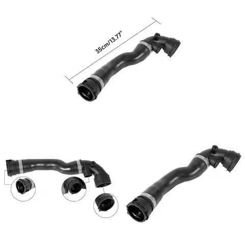 17127510952 64216910758 Radiator Cooling Water Hose For E36 E46 Water Pipe