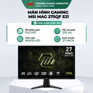 MSI MAG 275QF E21 Monitor | 27 inch, IPS, 210Hz, 0.5ms, Flat (36T BH)