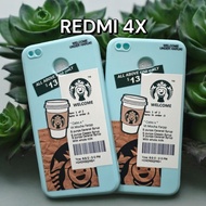 Redmi 4x Case Coffee Motif Softcase Redmi 4x