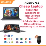 Acer laptop Chromebook C732, 11.6" HD, 4GB RAM, 32GB eMMC, Expand Memory, 256/320GB microSD, Windows