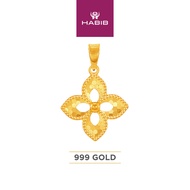 HABIB 999/24K Yellow Gold Pendant 9GP01510625