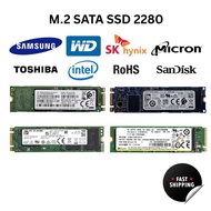 SAMSUNG / INTEL / SK HYNIX / MIX BRAND M.2 SATA SSD 2242 | 2280 - 128GB 256GB 500GB 512GB 1TB