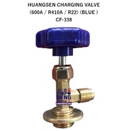 HUANGSEN CHARGING VALVE (600A / R410A / R22) (BLUE ) CF-338