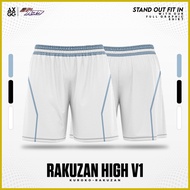 ◧ ◱ ✼ AXGG " Kuroko No Basket - Rakuzan Shorts " Anime Jersey Unisex Shorts