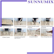 [Sunnimix] Bakery Pastry Display Case Transparent Bread Display Cabinet for Banquet