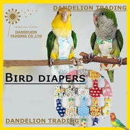 [DANDELION]Parrot Diaper Flight Suit Diaper Clothes Medium Large Pet Bird Parrot Diaper Bird flight 