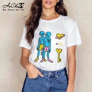 Alien Halloween T-shirt - W1T919 - HoCha89 Thick, Smooth, Stretchable Fabric 4c High Quality Chain C