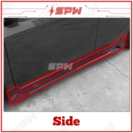 Perodua Bezza (2020-2025) V3 D68 Drive68 Bodykit Body Kit Front Bumper Lip Side Skirt Rear Bumper Di