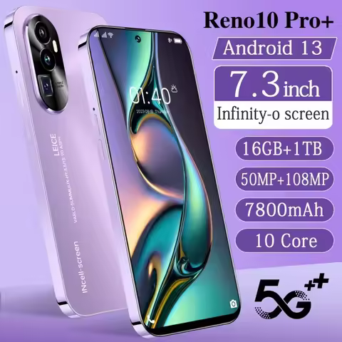 Reno10 Pro+ 5G Smartphone: 108MP+50MP Dual Snapdragon 8 Gen 2 Android 13 16GB+1TB 7800mAh Battery Ca