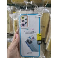 Clear Case SAM A73 BENING + Camera Protector Premium Silicone Case