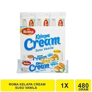 Biskuit Roma Kelapa Cream Susu Vanila 1 Kotak