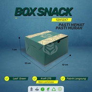 Snack Box 12x12 Material 275 Gsm Box 12x12 (B43K1G-12X12x7 Cm)